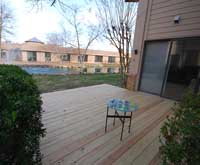 deck without railing